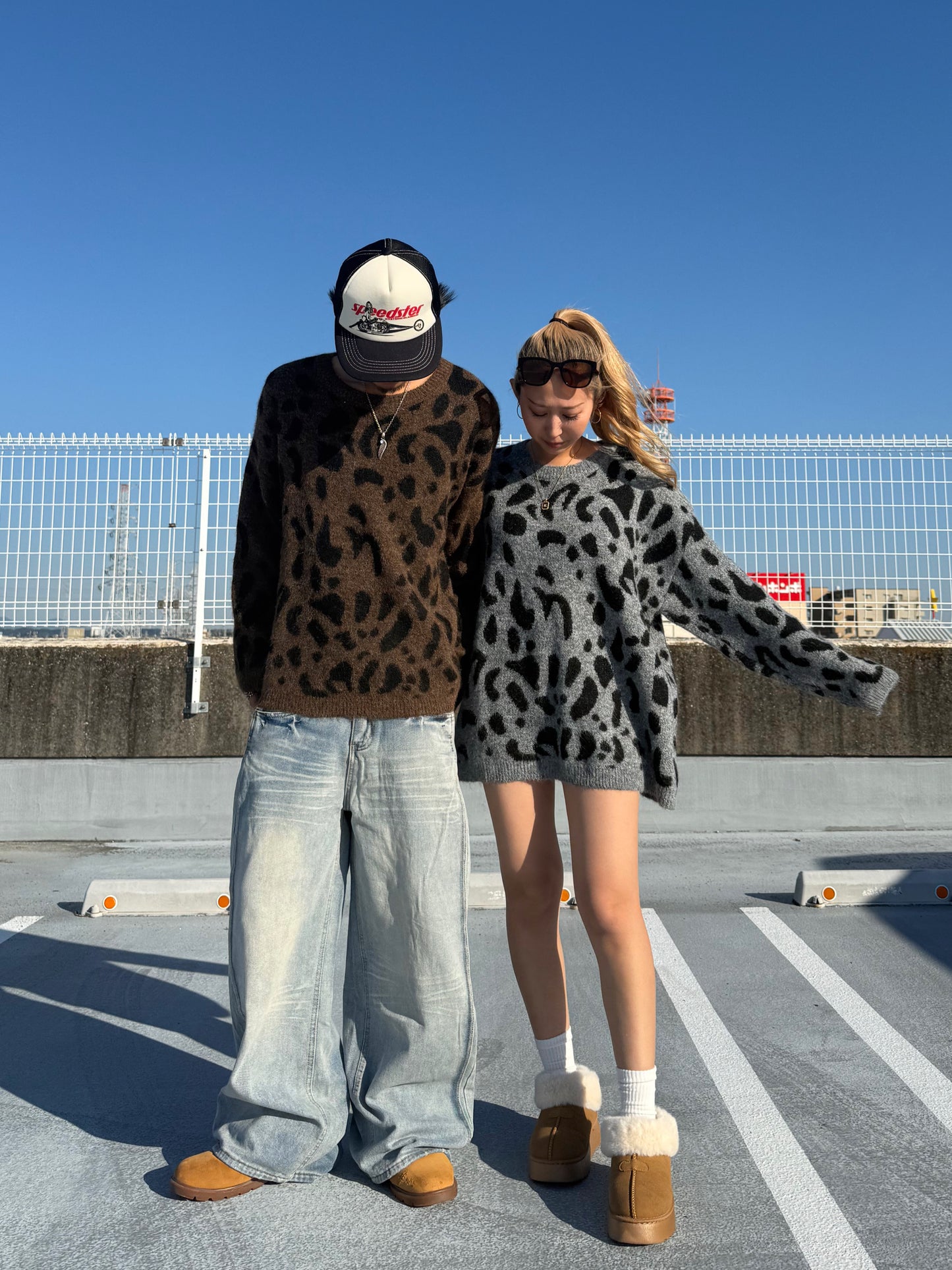 レオパードニットトップス DPB73525