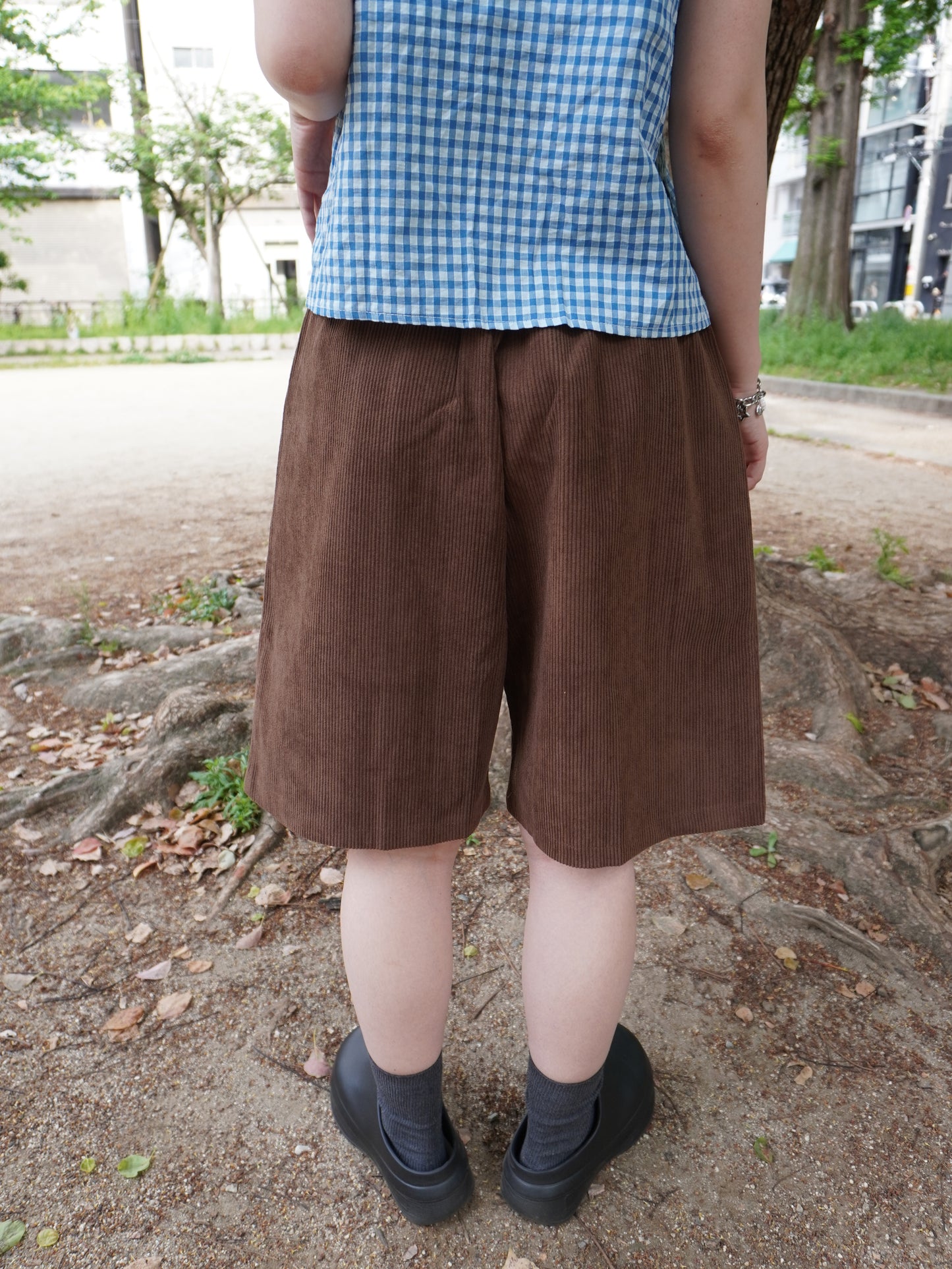 コーデュロイハーフパンツ DPB85158