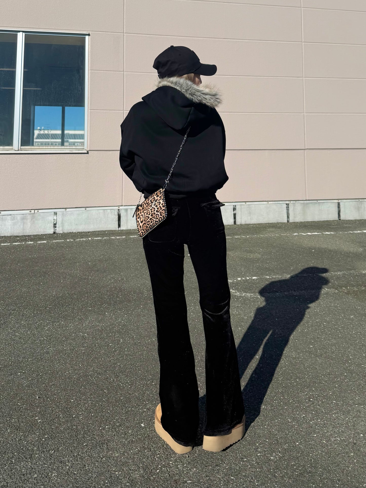 ベロアストレートパンツ DPB73172