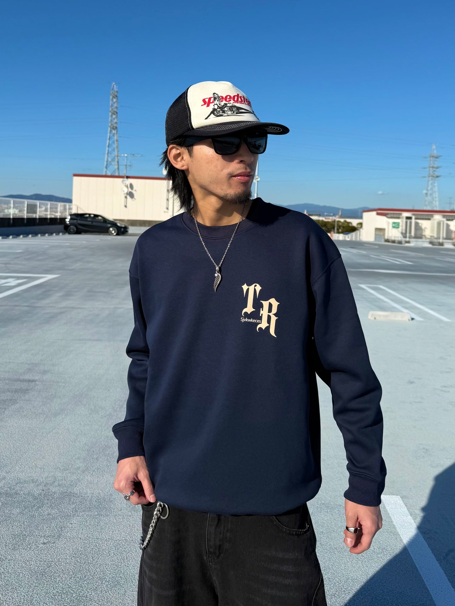 ユニセックスロゴスウェット DPB73563