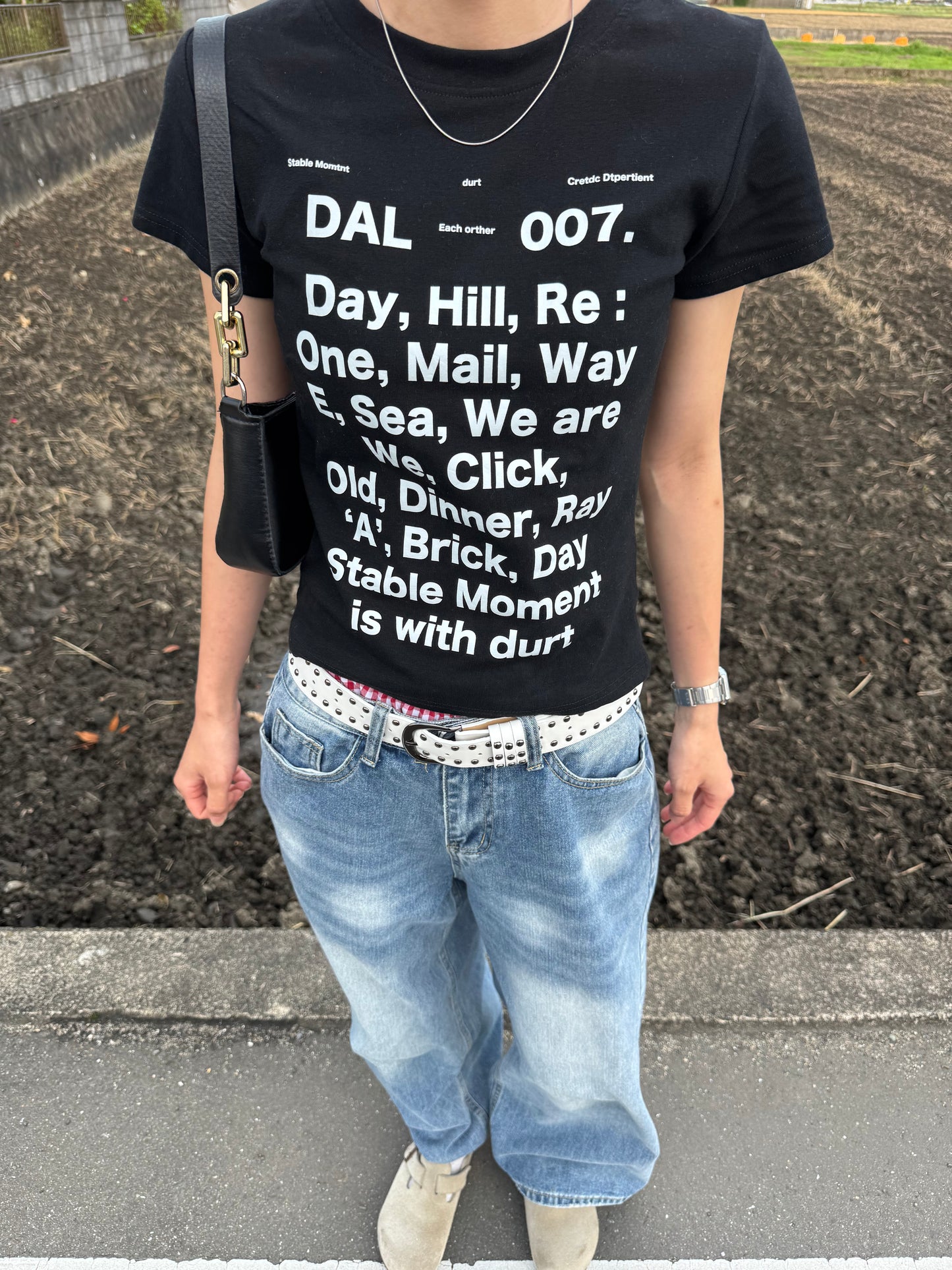 レタリングロゴTシャツ DPC07030