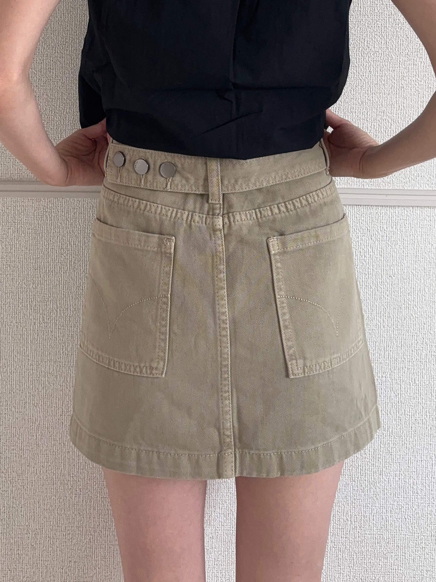 【即納】デザインベルトミニスカート DPB88297S