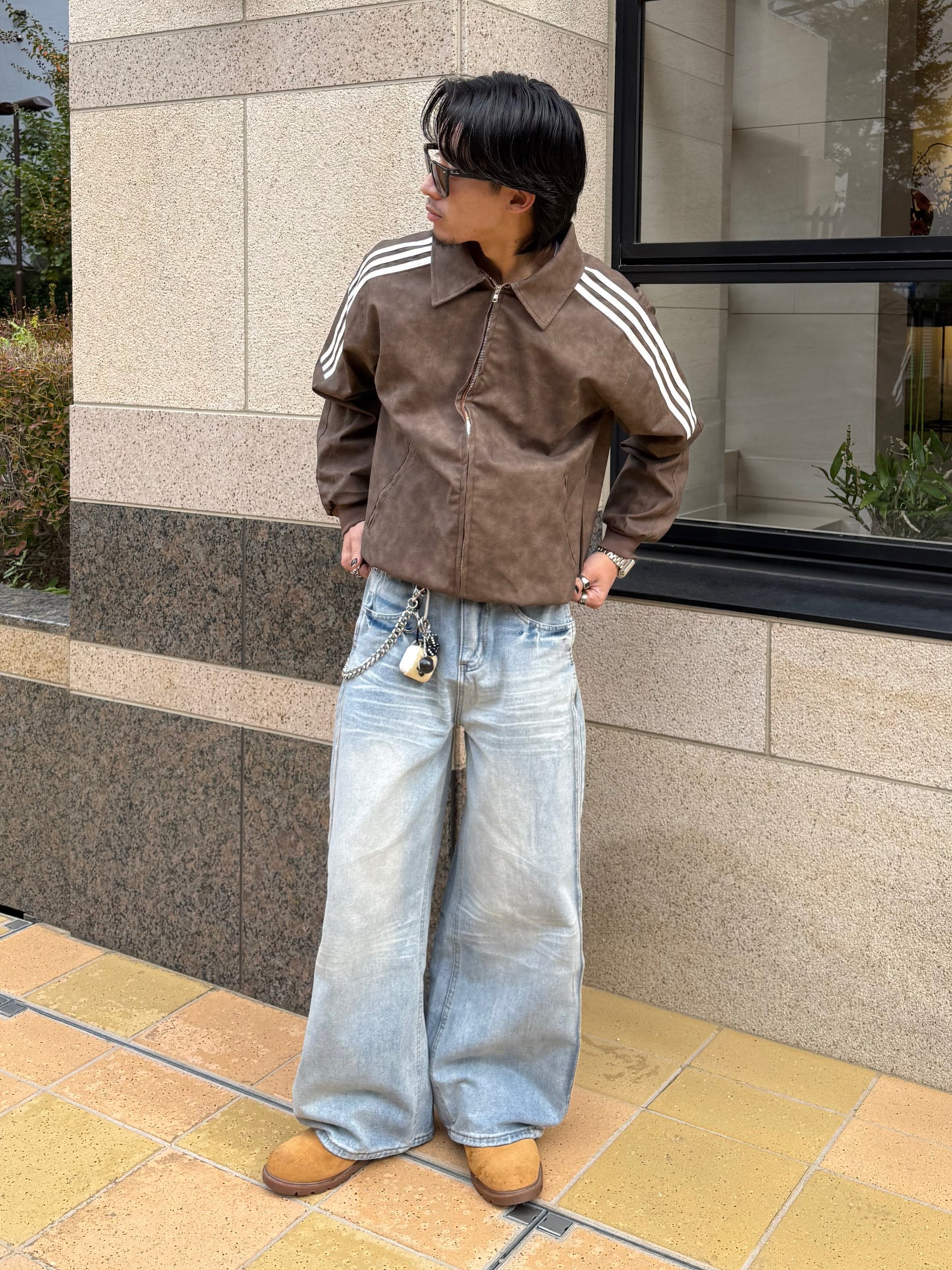 ブラウンラインジャケット DPB90078