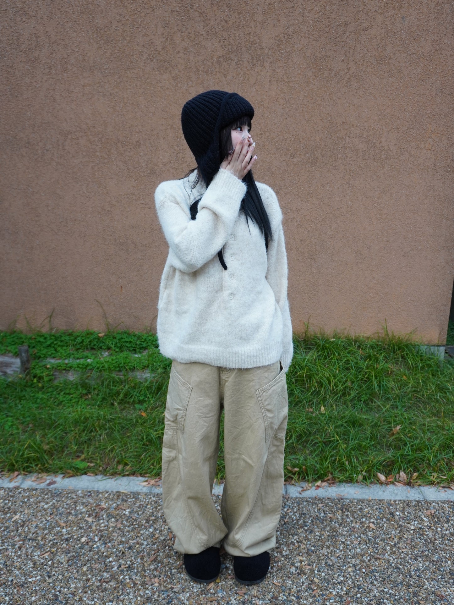 ヘンリーネックニット DPB85394