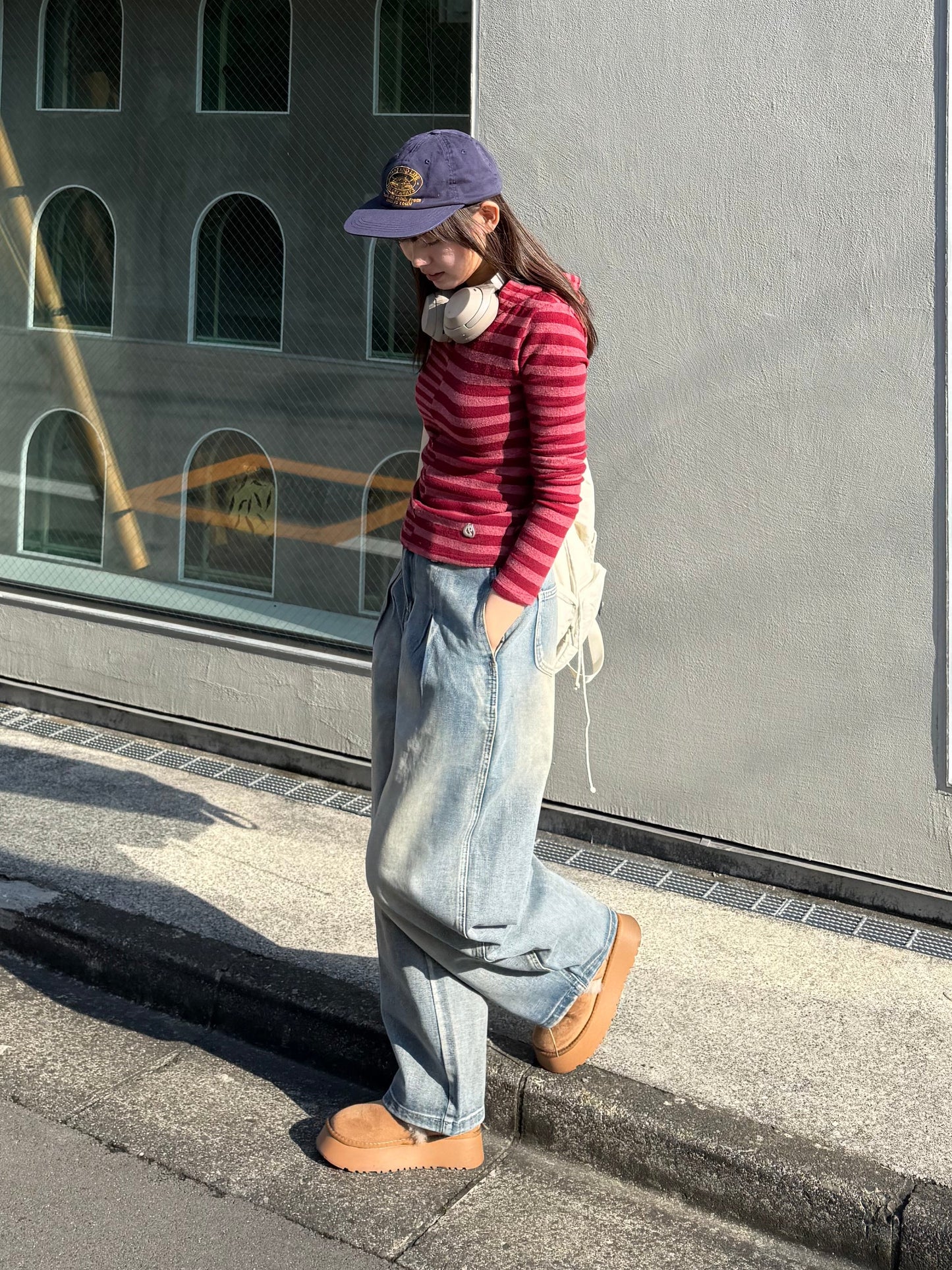 バルーンウォッシュデニムパンツ DPB91078