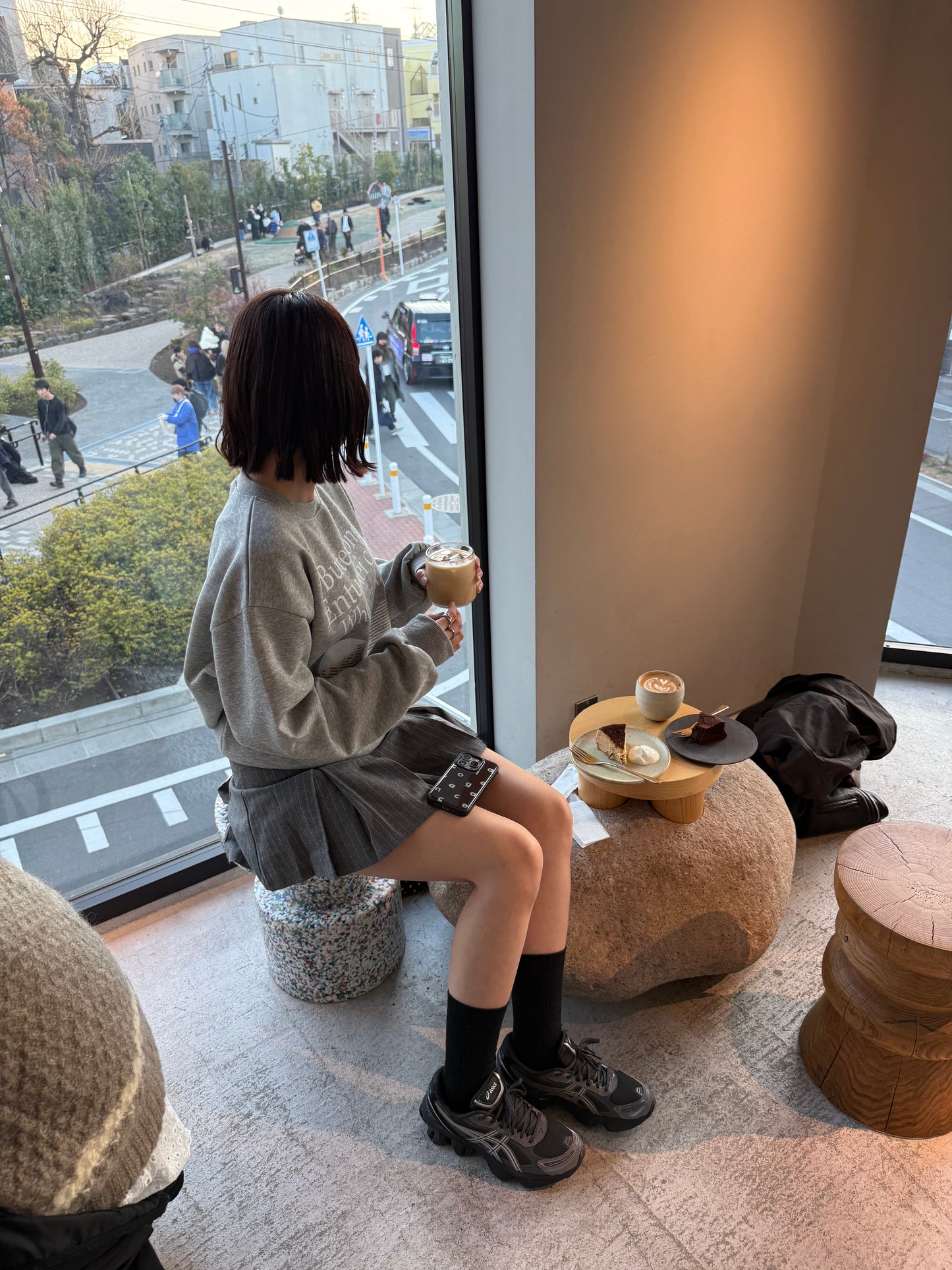 ストライププリーツスカート DPB93079