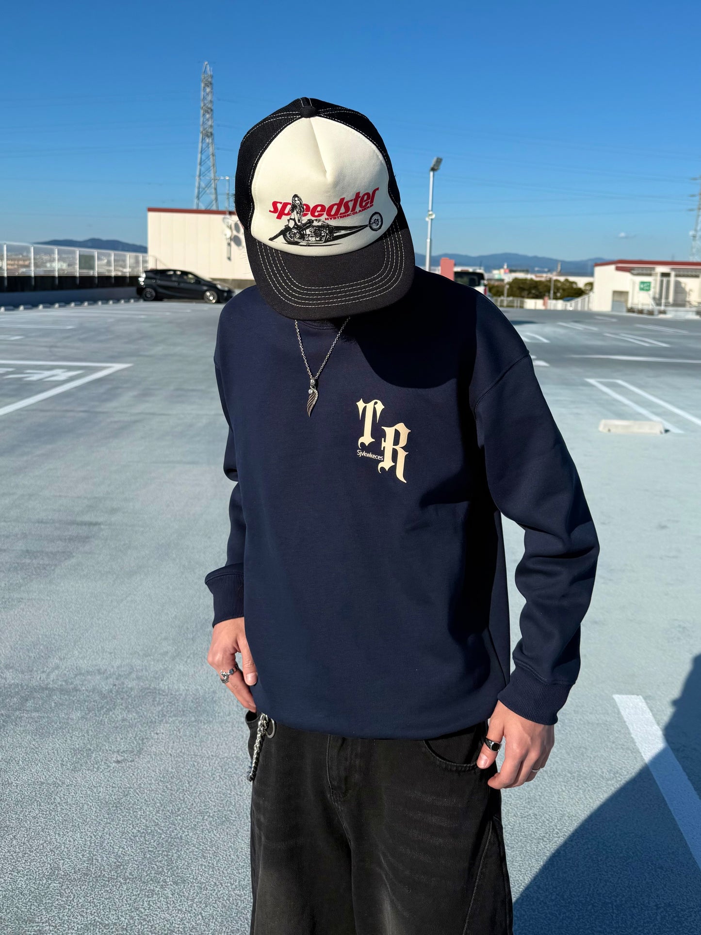 ユニセックスロゴスウェット DPB73563