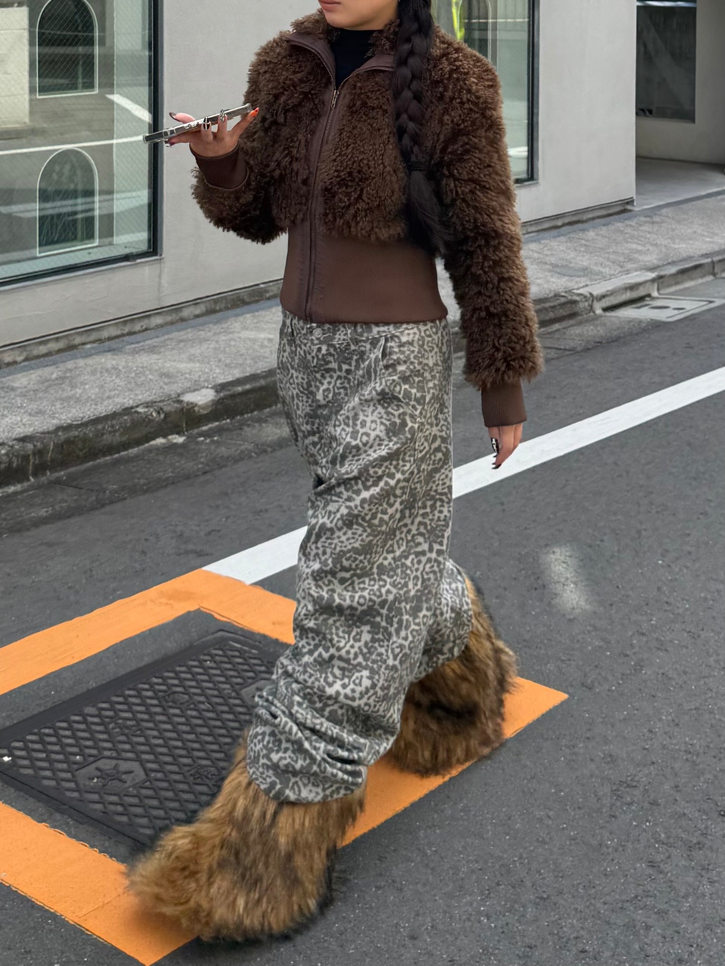 レオパードボリュームパンツ DPB86150