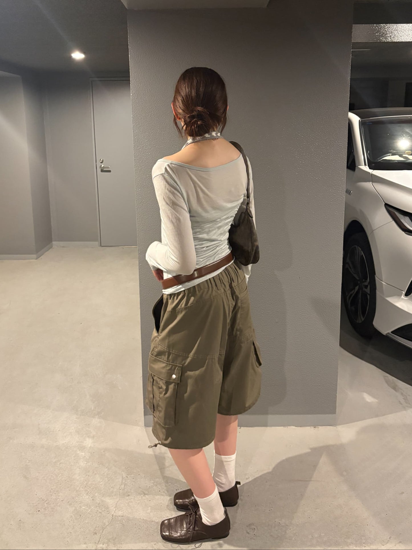 シアーTホルターネックキャミセット DPC08036