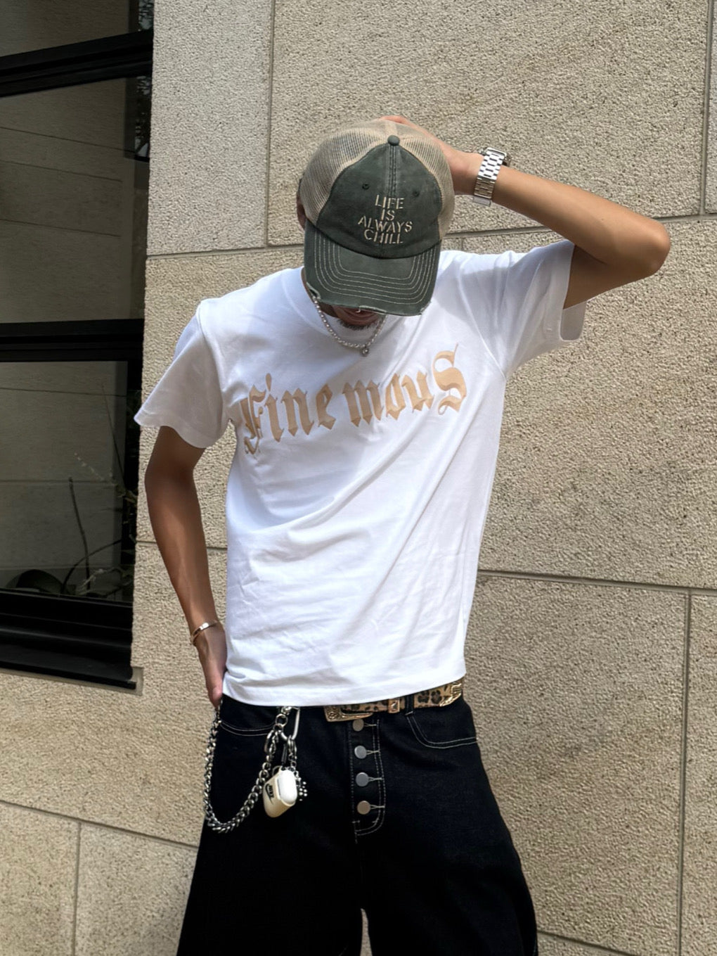 ゴシックレタリングTシャツ DPB90004