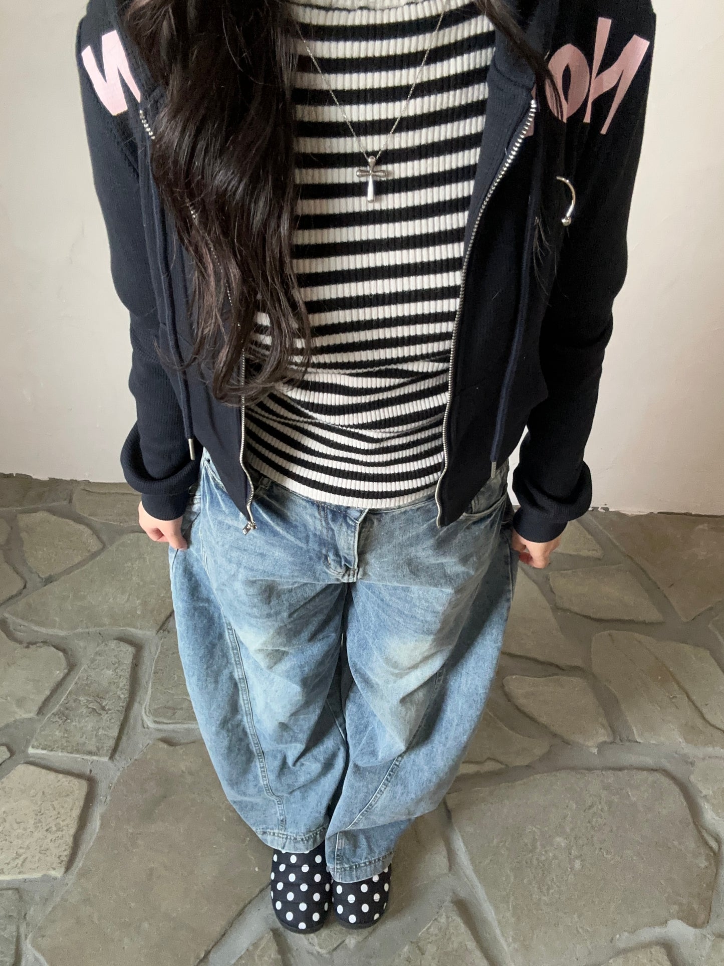 ワイドデニムパンツ DPB95062