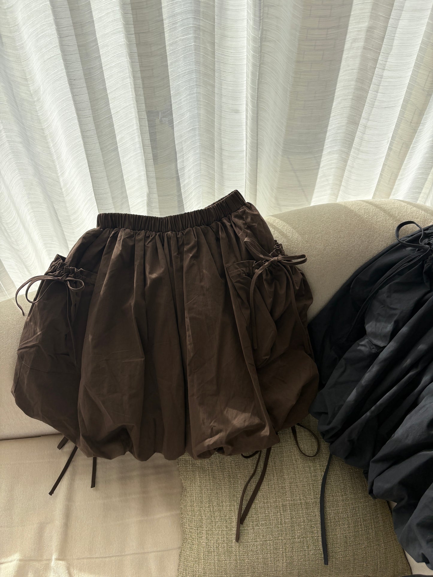 【即納】マルチリボンバルーンスカート DPA43714S