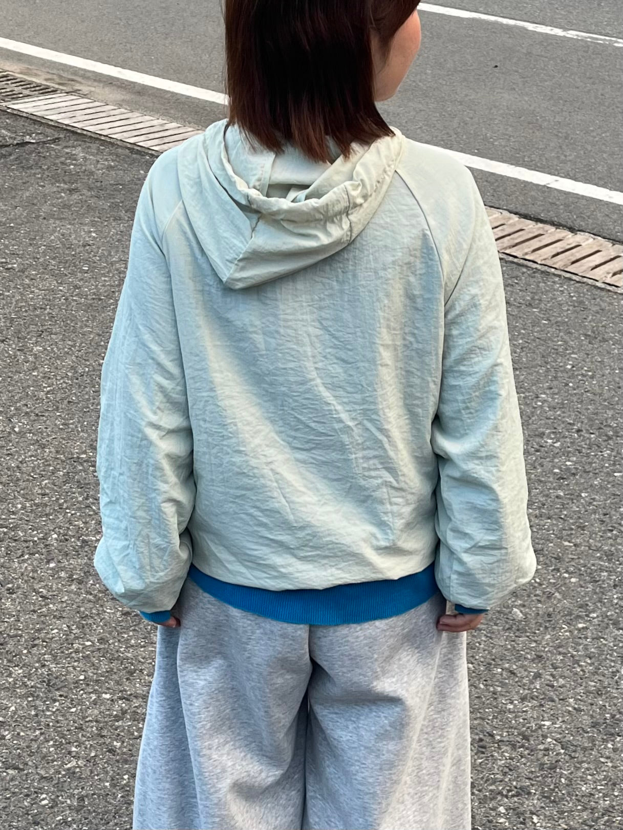 バイカラーアノラックパーカー DPB97031