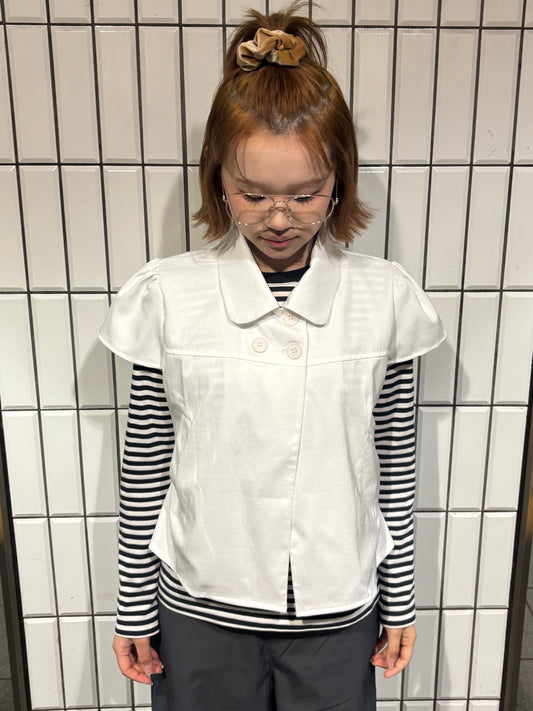 フロントボタンブラウス DPC04006