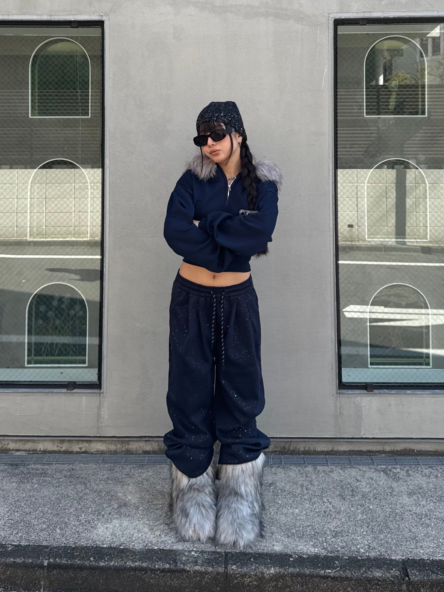 ラメスウェットパンツ DPB86151