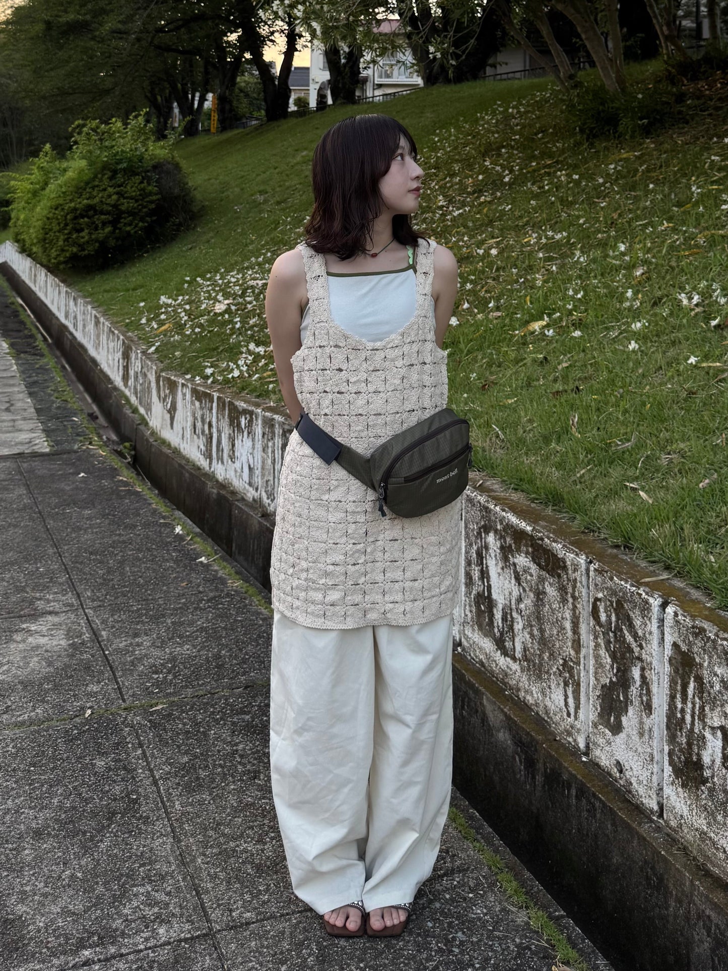 クロシェレイヤードワンピース DPC03076