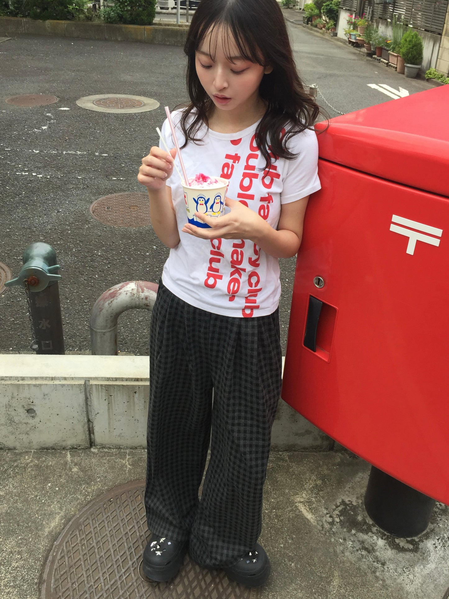 チェックパンツ DPB94049