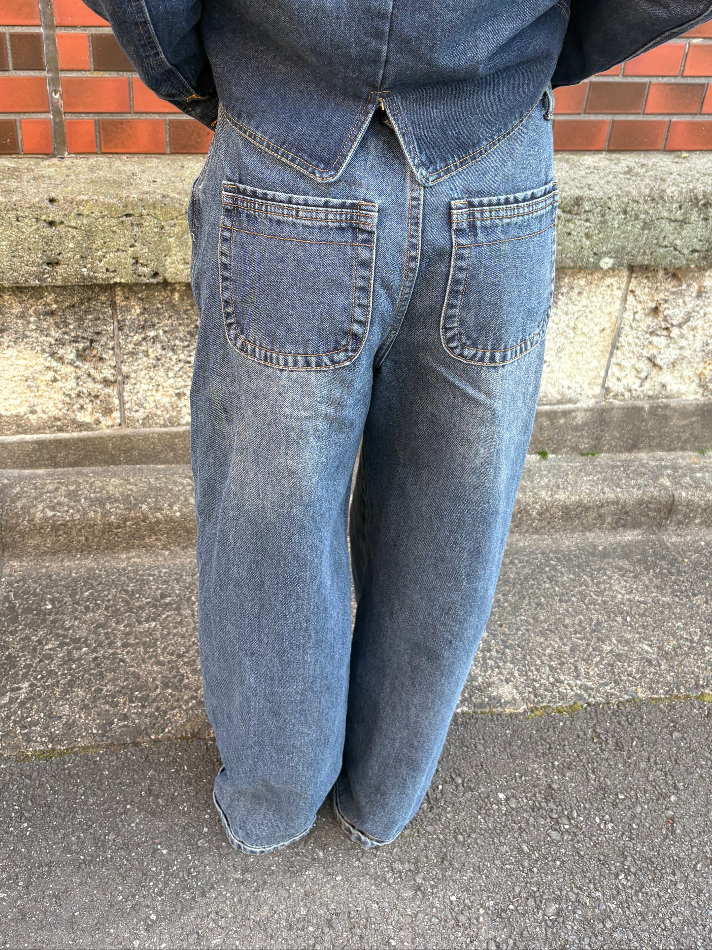 ワイドデニムパンツ DPA43775