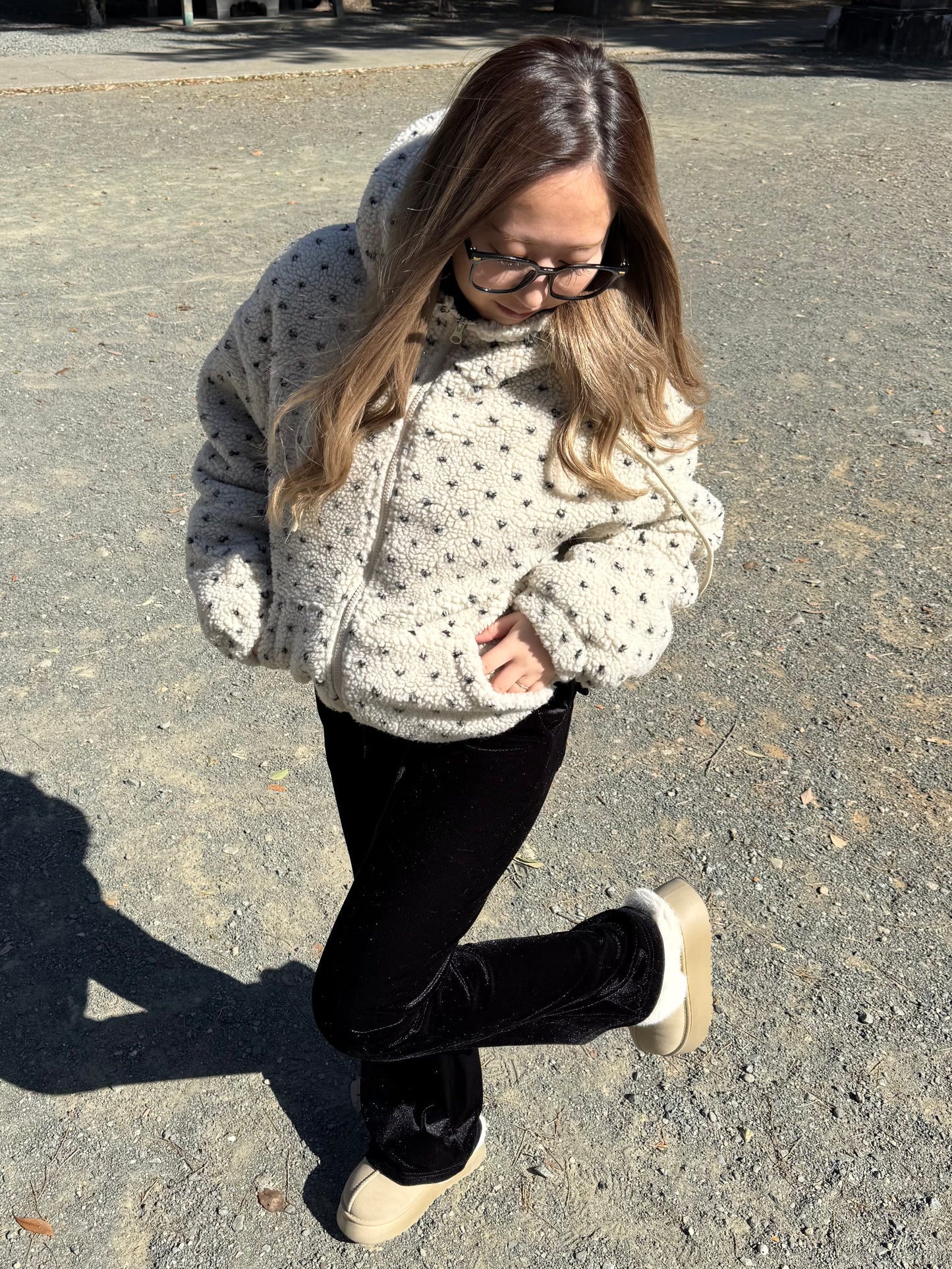 モコモコムートンブーツ DPB73605