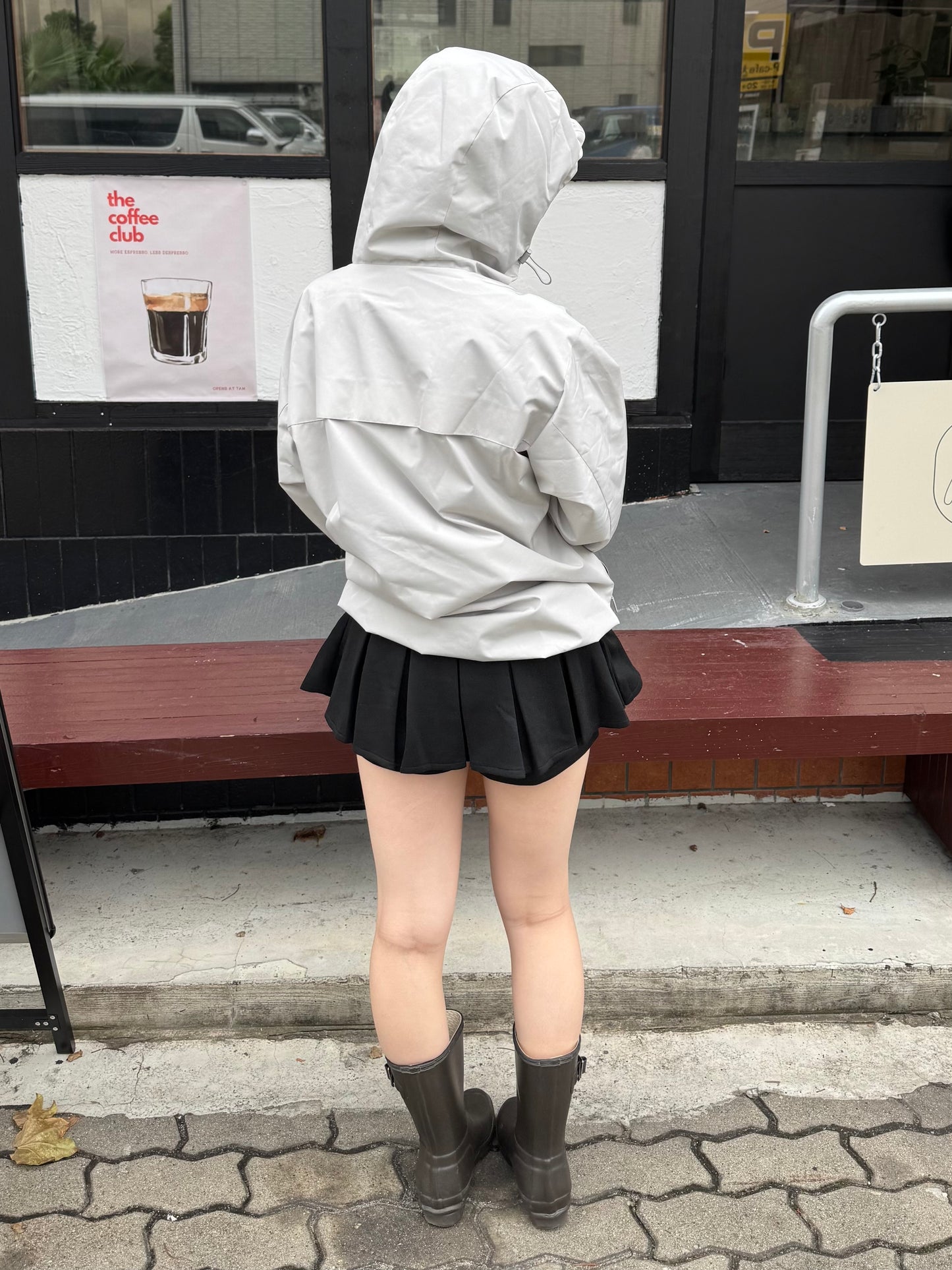 プリーツショートスカートパンツ DPB85355