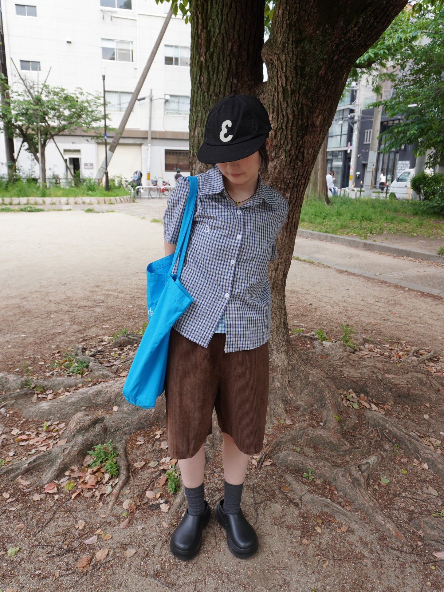 コーデュロイハーフパンツ DPB85158