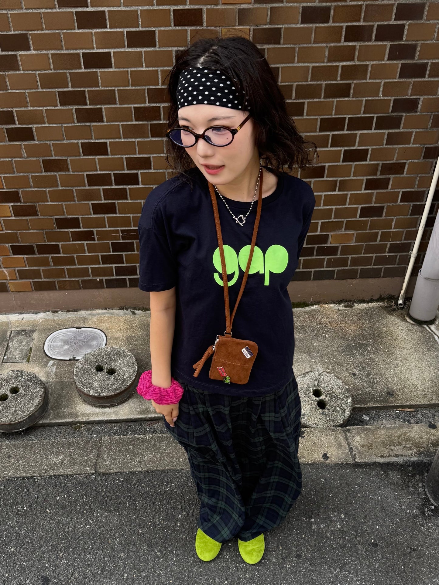 カーブラインチェックパンツ DPB85295