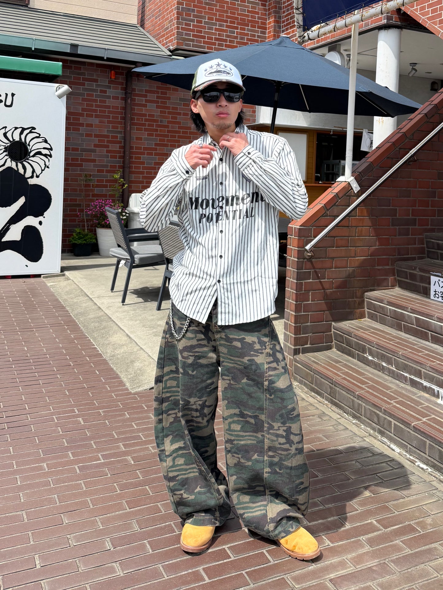 ストリートボーダーシャツ DPB90159