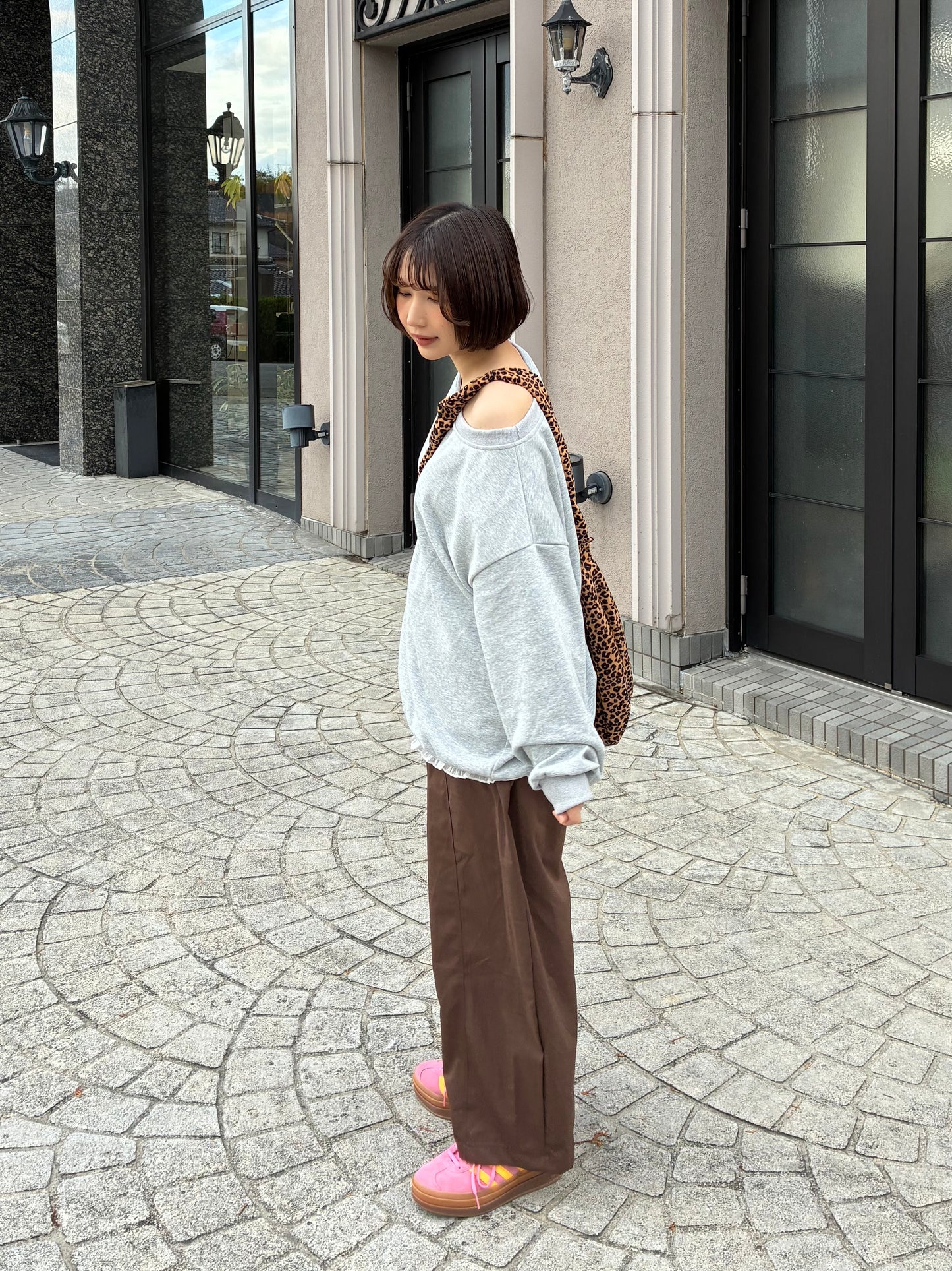 ブラウンバルーンパンツ DPA61448