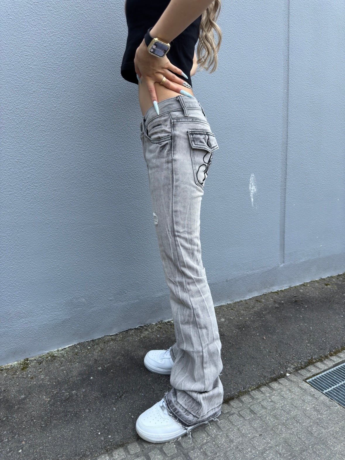 ローライズデニムパンツ DPB42391
