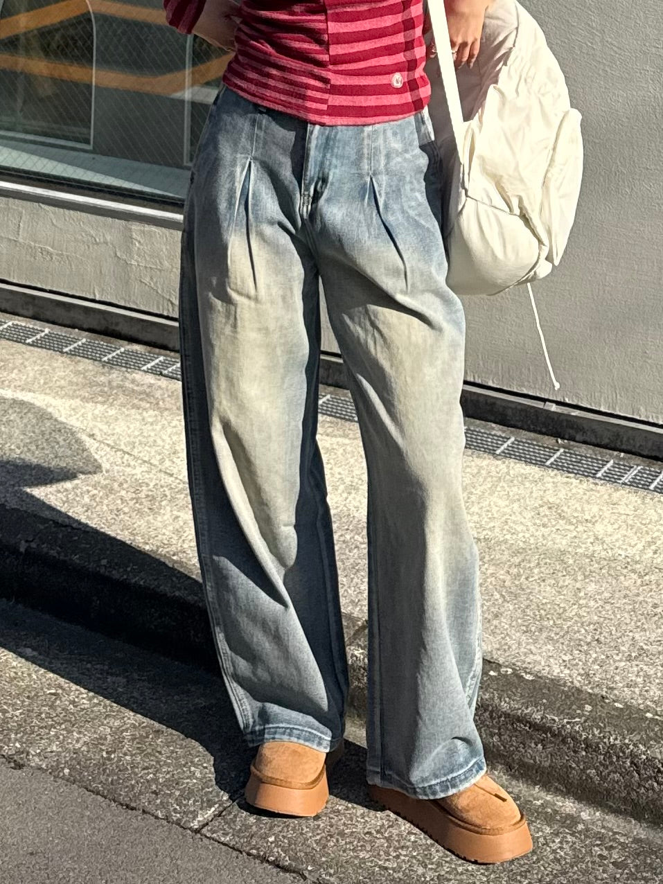 バルーンウォッシュデニムパンツ DPB91078