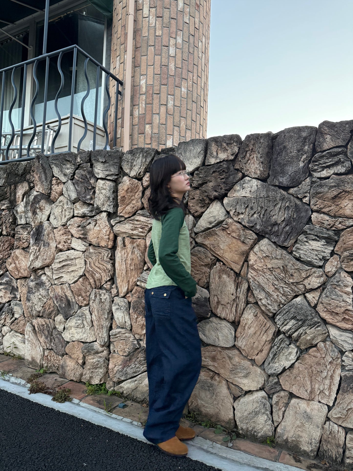 ストライプレトロデニムパンツ DPA43679