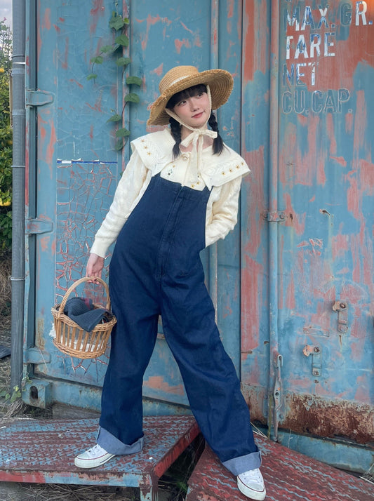 バックリボンオーバーオール DPA43207