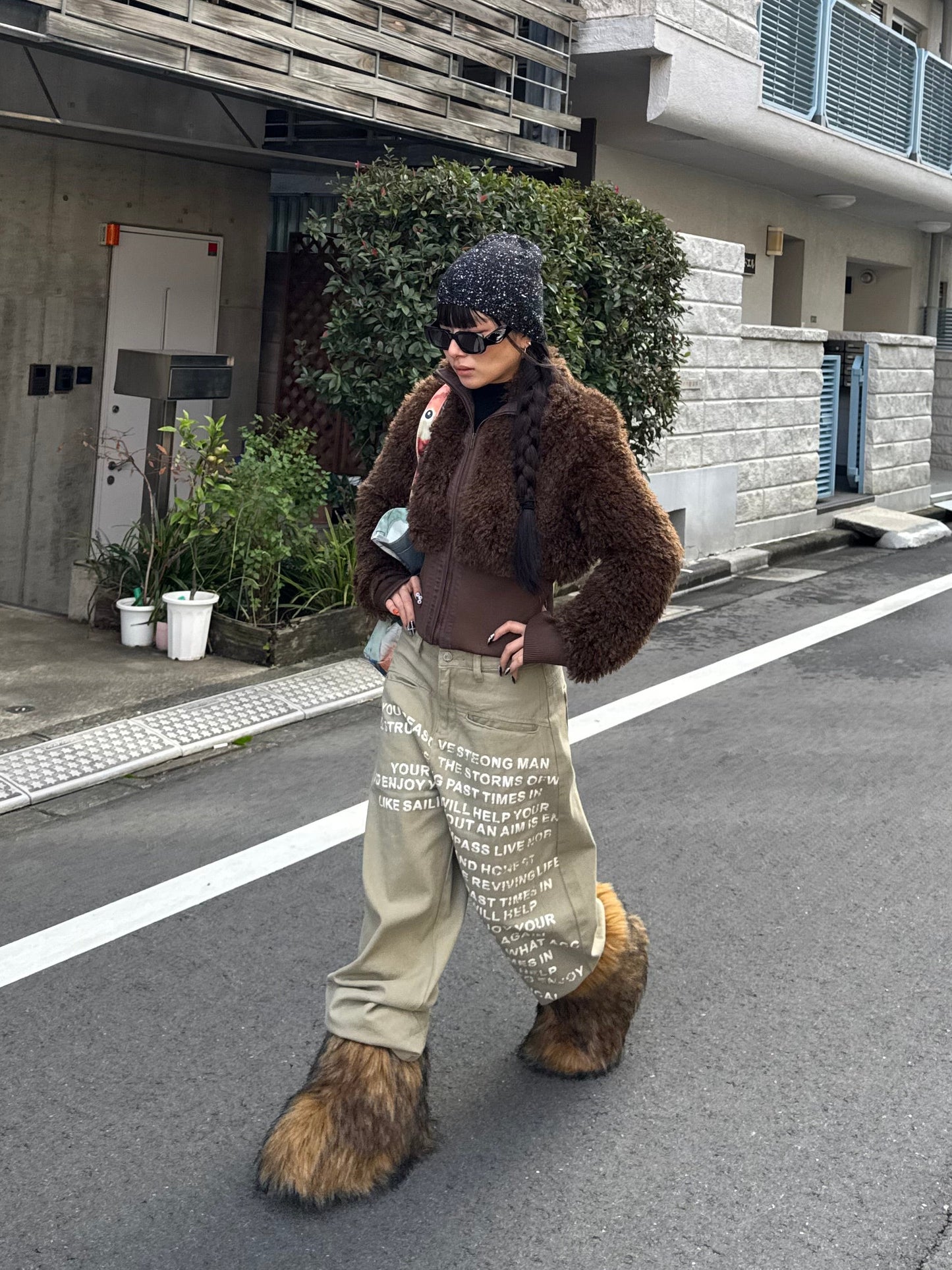 レタリングデザインパンツ DPB86149