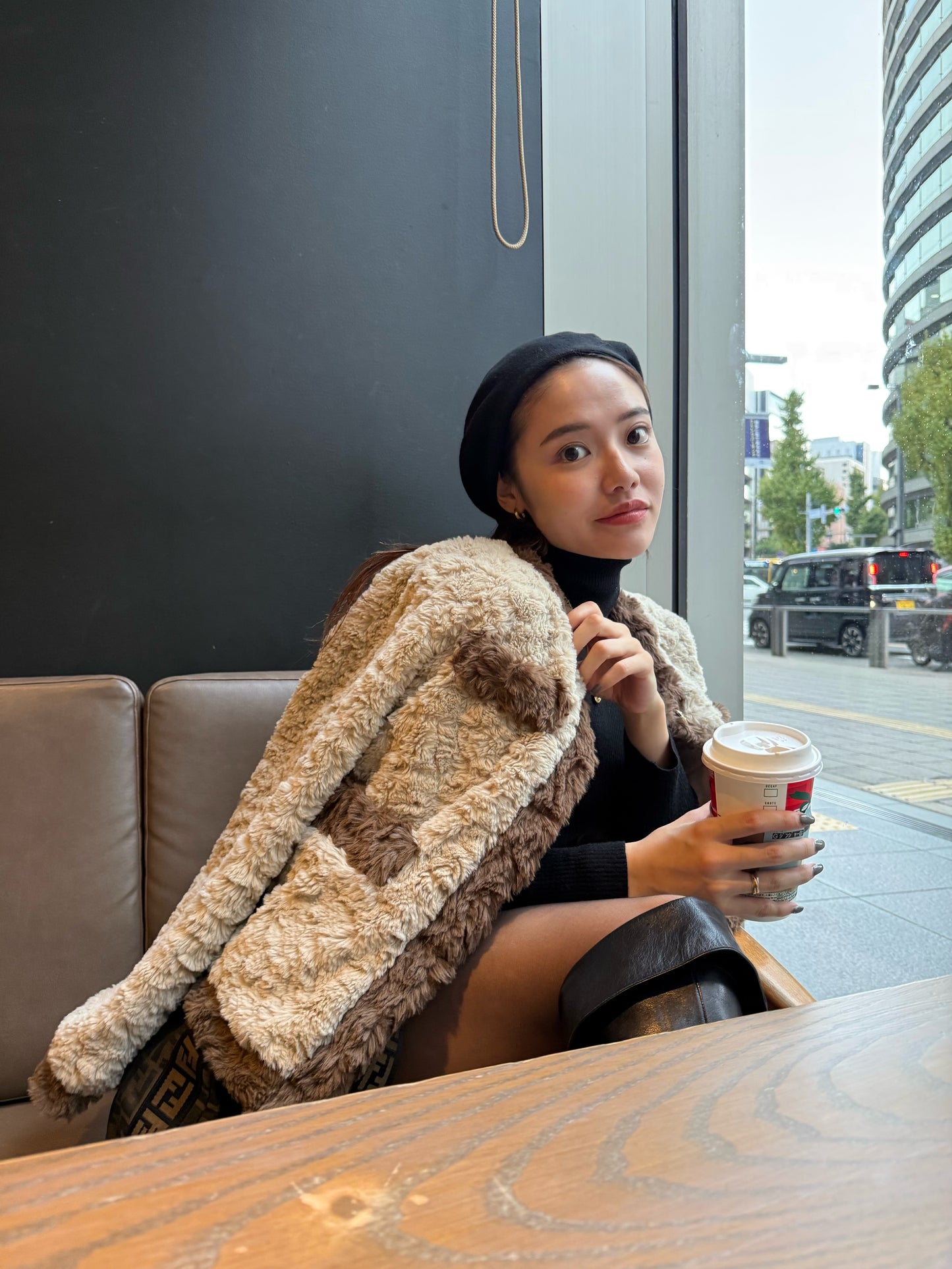 ブラウンファーコート DPB47491