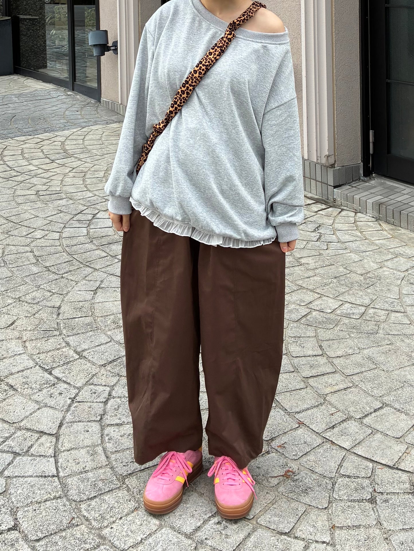 ブラウンバルーンパンツ DPA61448