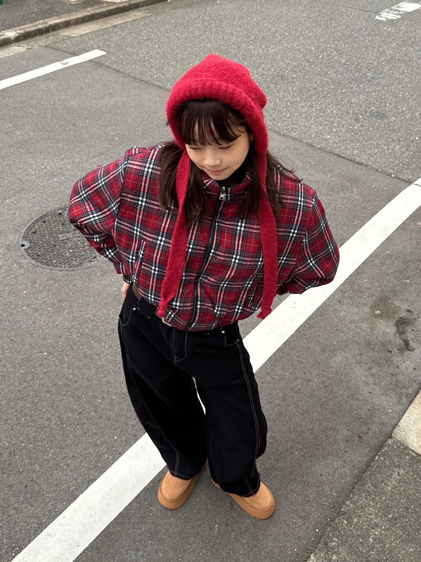 赤ずきんニット帽 DPB91063