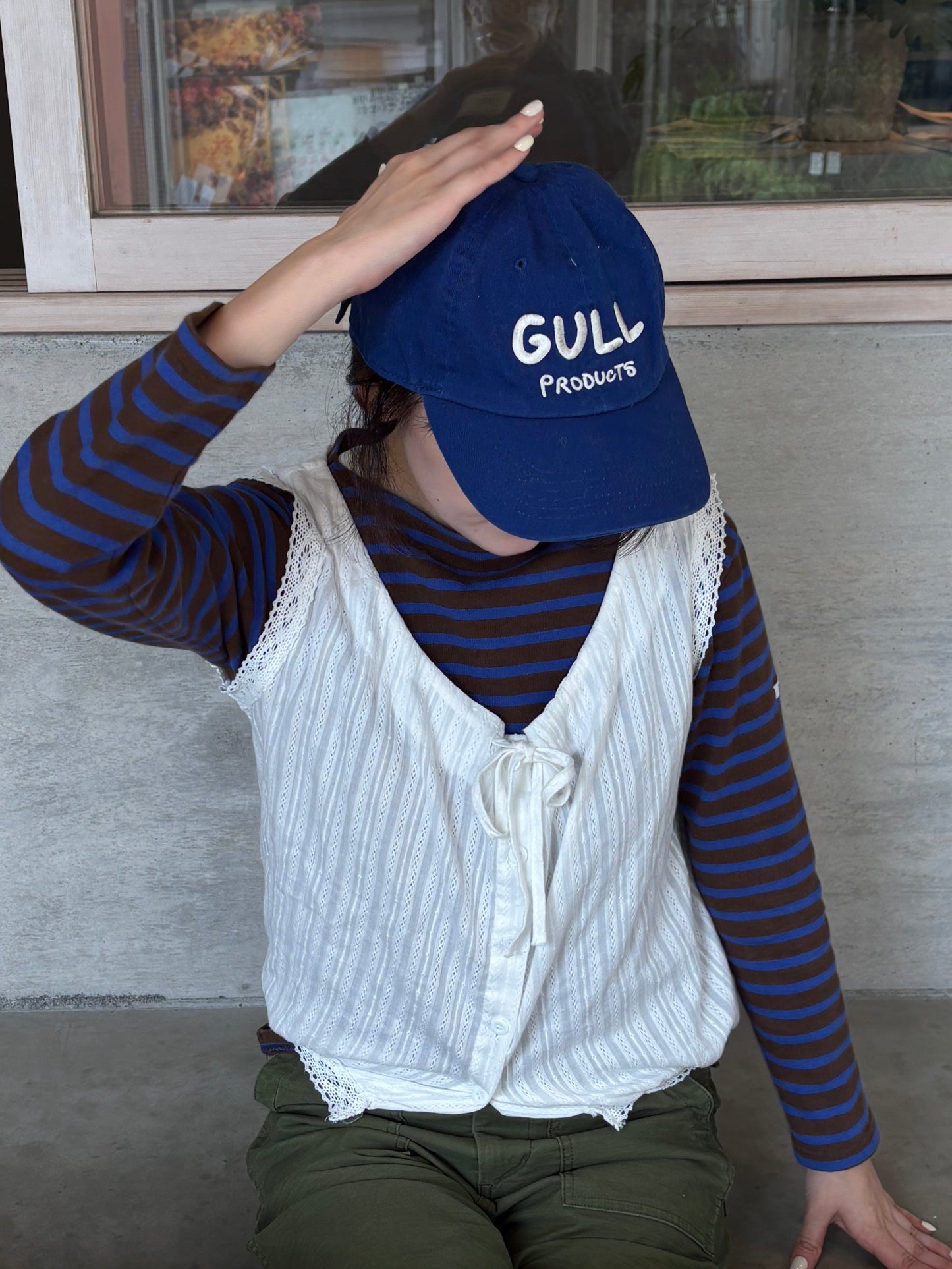 ノースリーブレースブラウス DPB84163