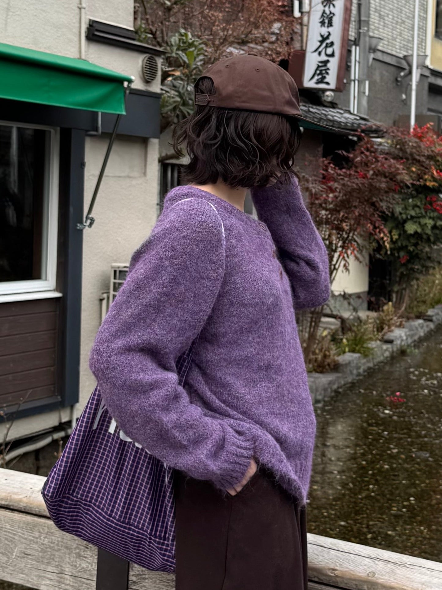 ヘンリーネックボタンニット DPC03005