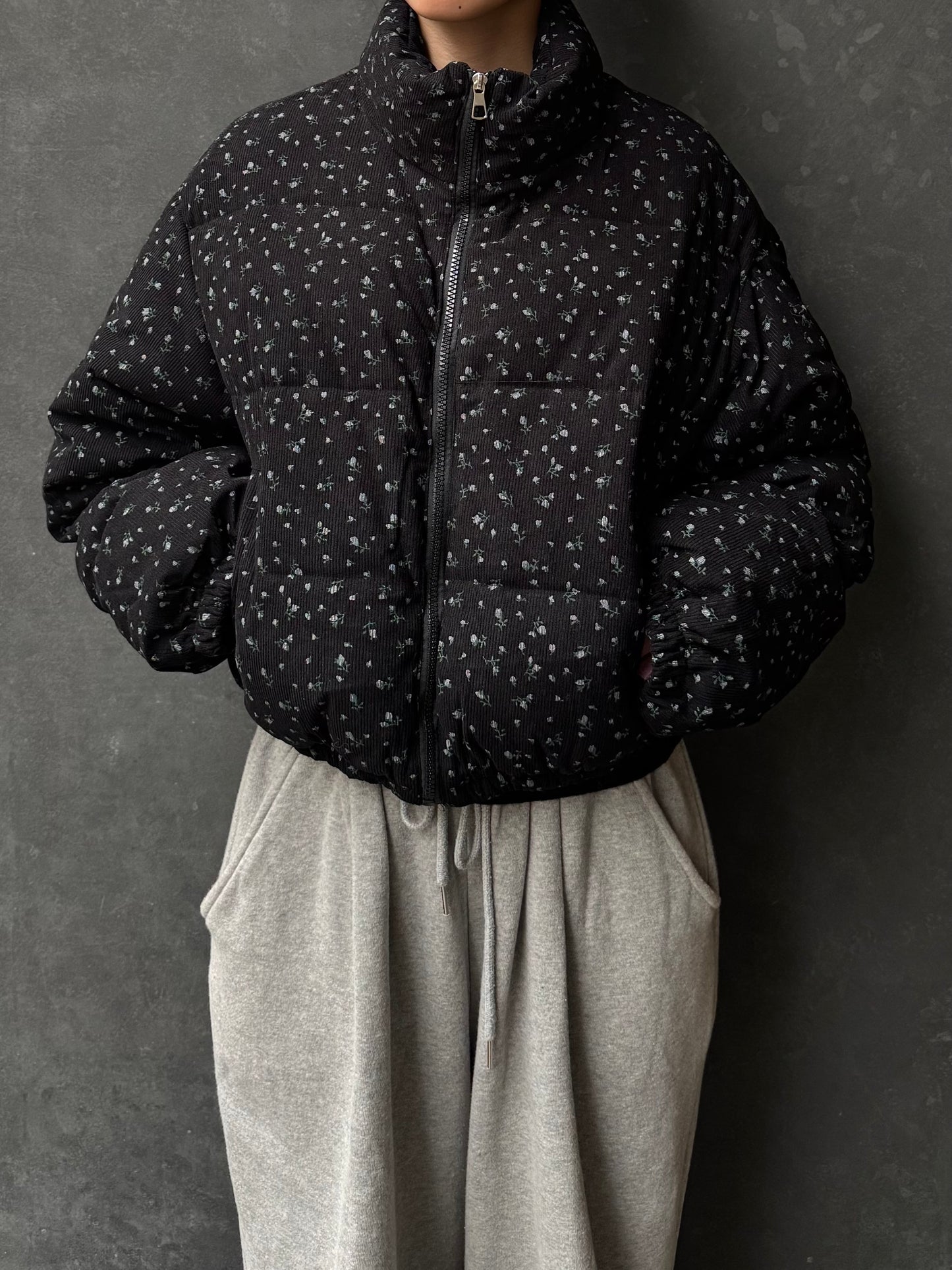 ミニフラワー中綿ジャケット DPB93053