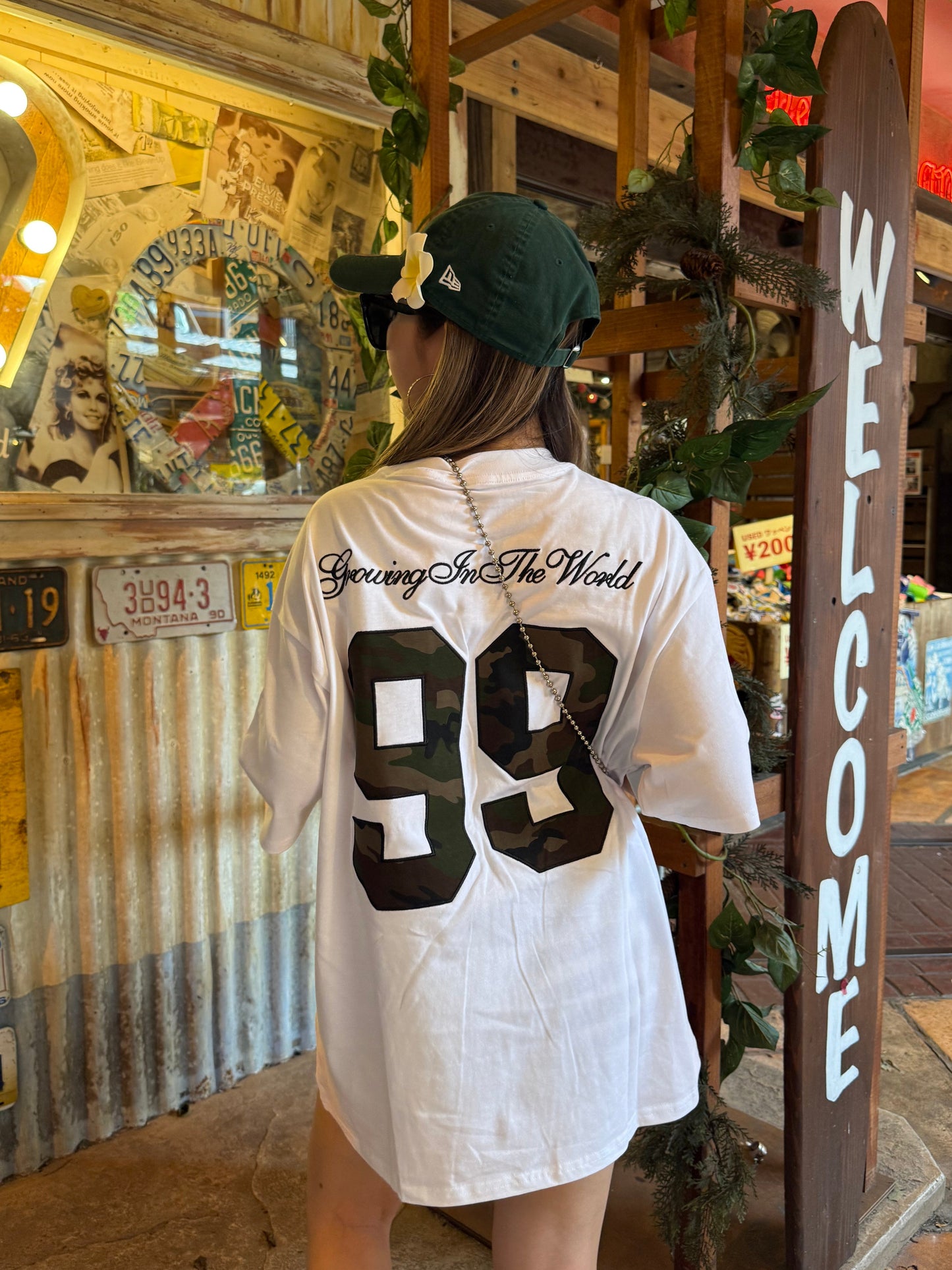 【即納】99カモフラロゴTシャツ DPB73675S