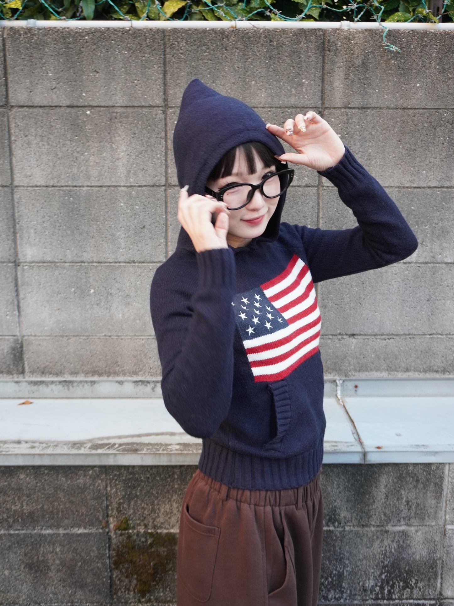 アメリカニットパーカー DPB85386