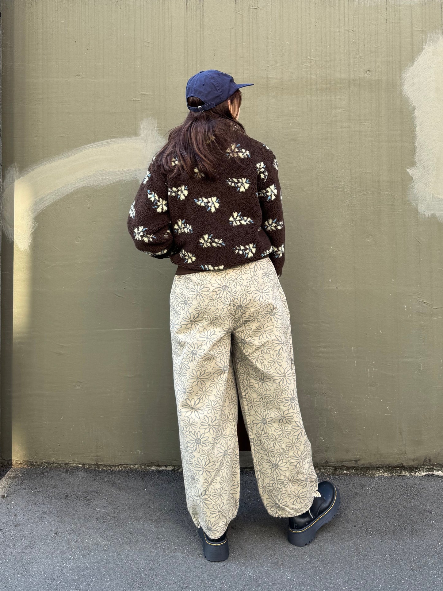 フラワータックパンツ DPB91108