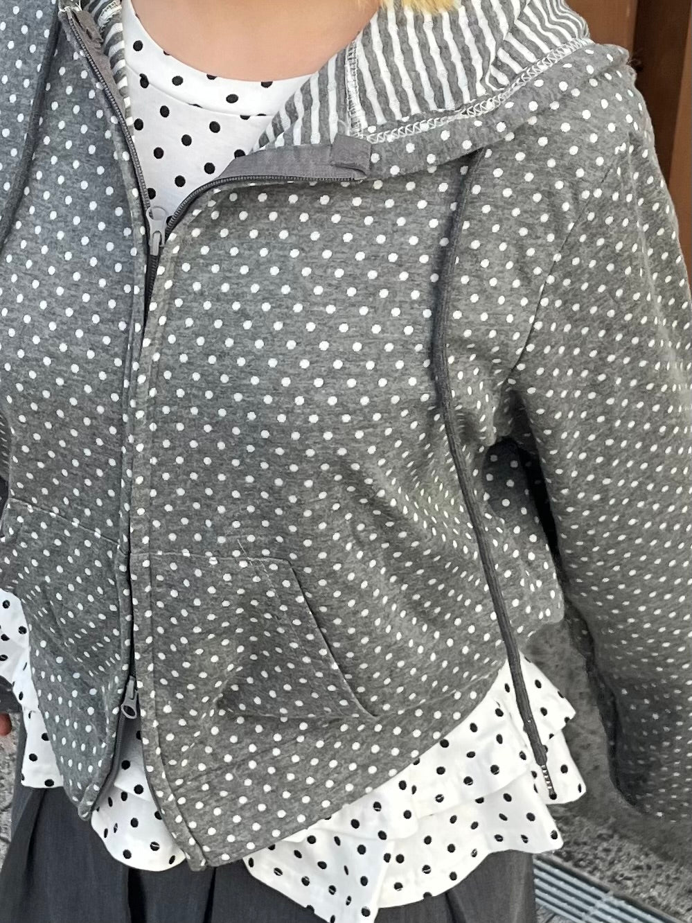 ストラップドットパーカー DPB97081