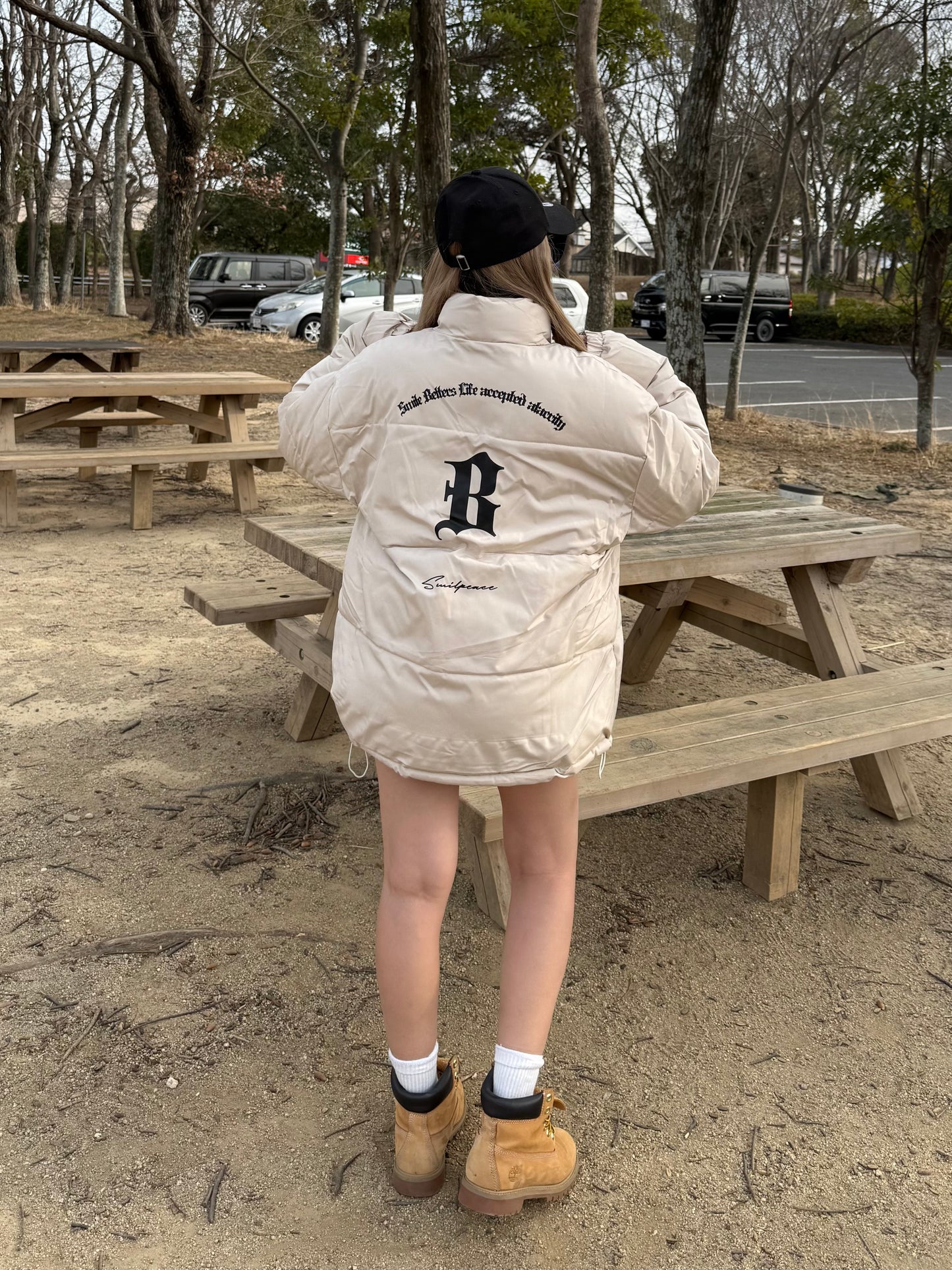 ユニセックスロゴダウン DPB73584