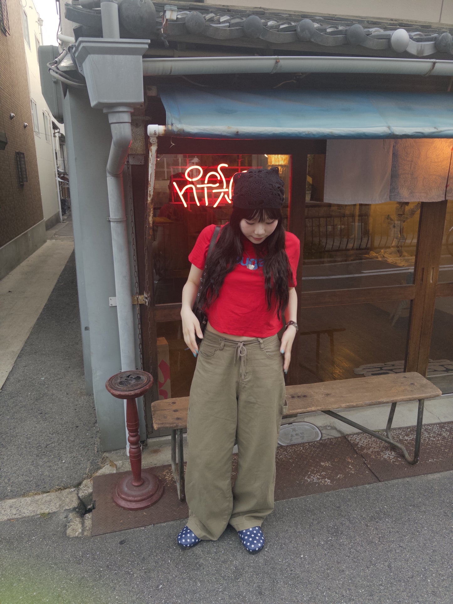 バッグロゴカーゴパンツ DPB89031