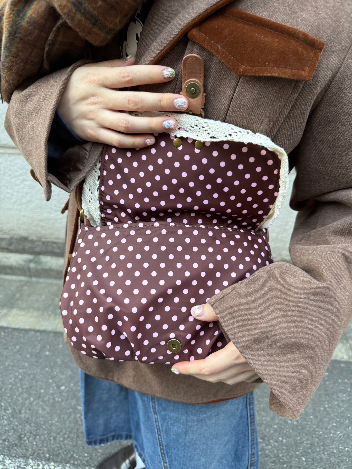 ドットレースカジュアルバッグ DPA43656