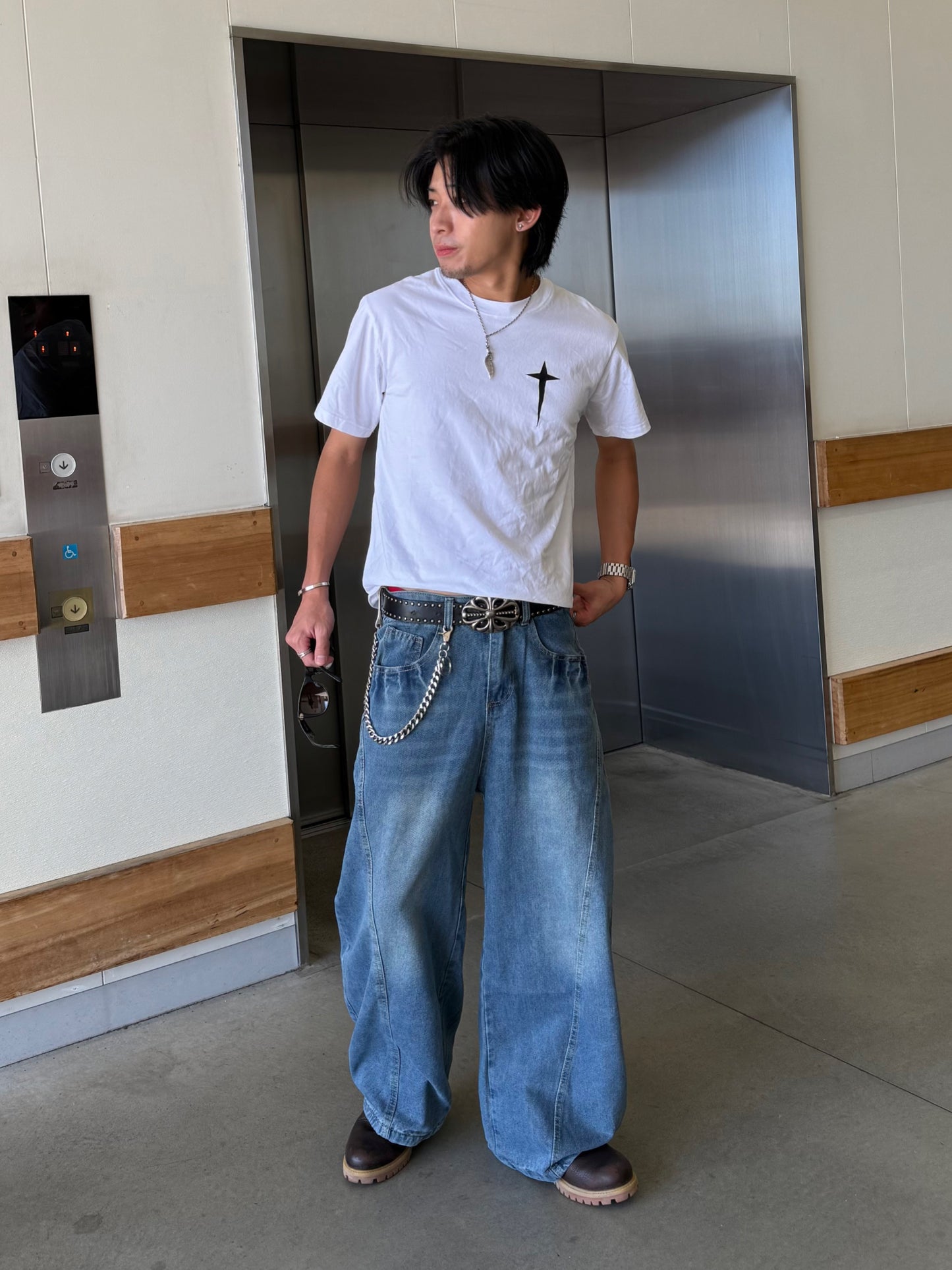 ストリートバックロゴTシャツ DPB90199