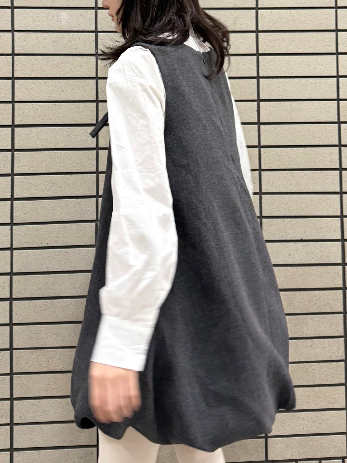 ポイントリボンバルーンワンピース DPA43696