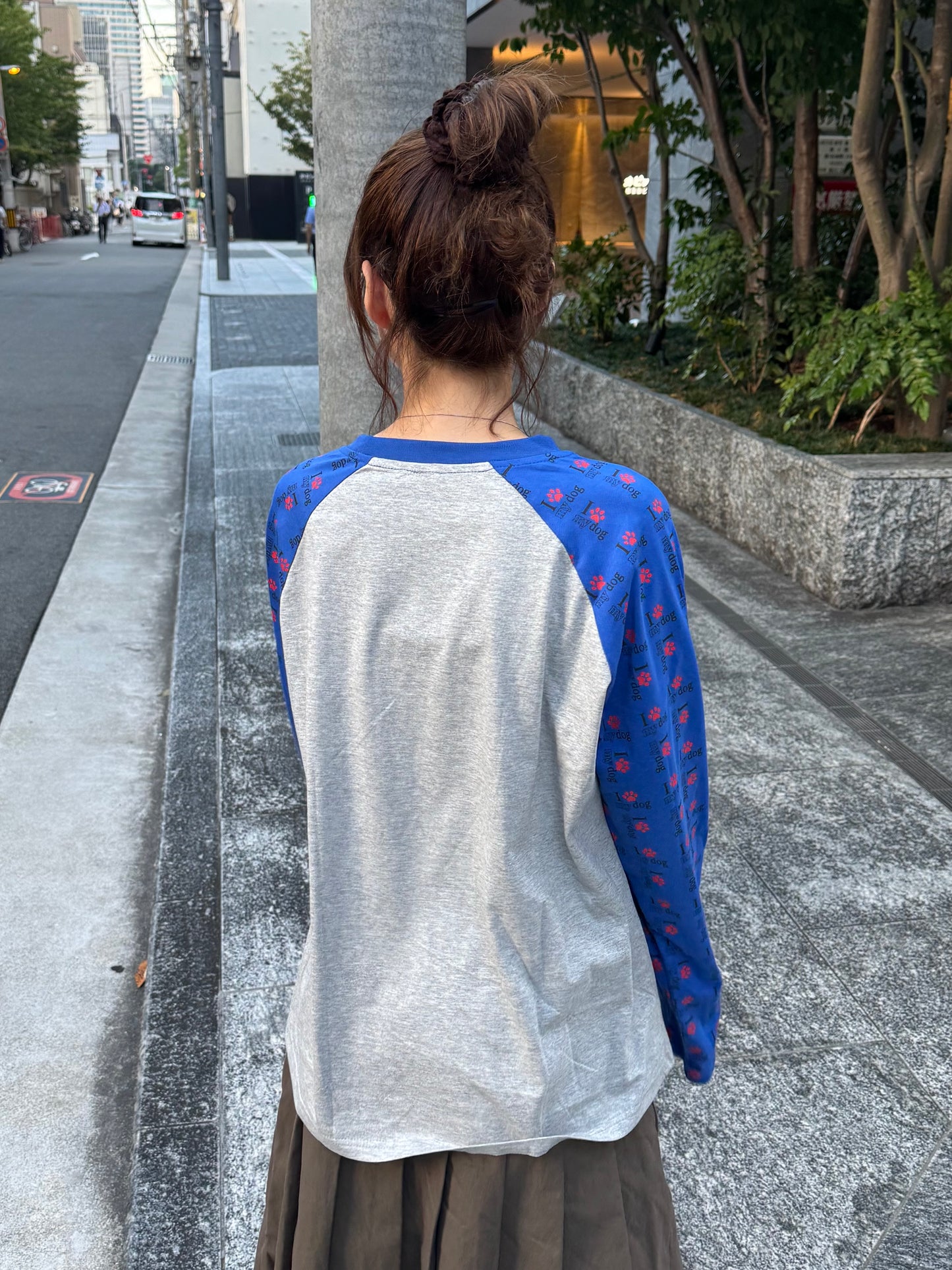 dogラグランTシャツ DPB85332