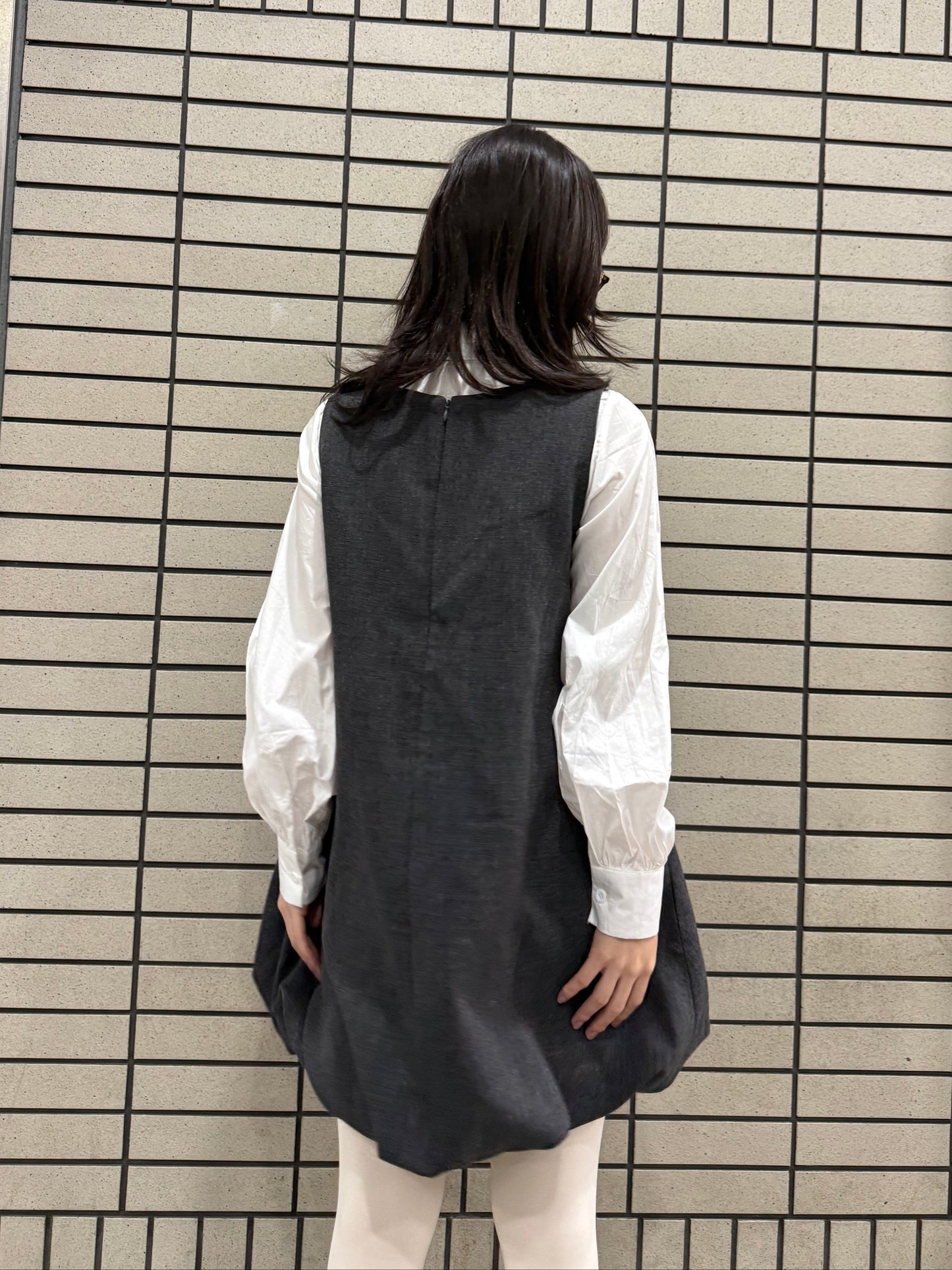 ポイントリボンバルーンワンピース DPA43696